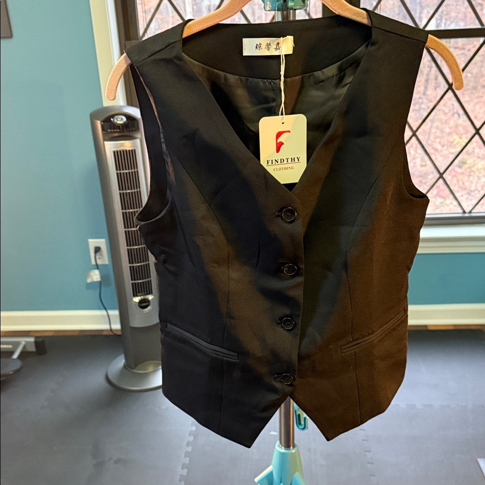 Women's Black Vest